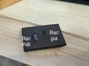 phân biệt bạc thật giả